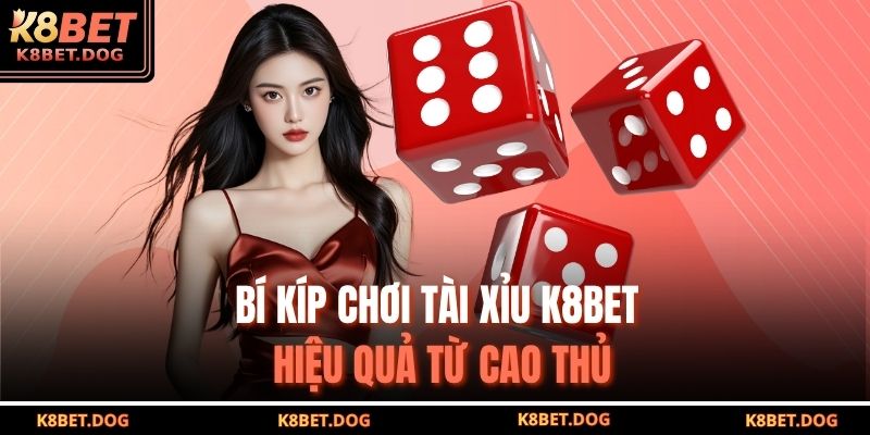 Bí kíp chơi Tài Xỉu K8BET hiệu quả từ cao thủ