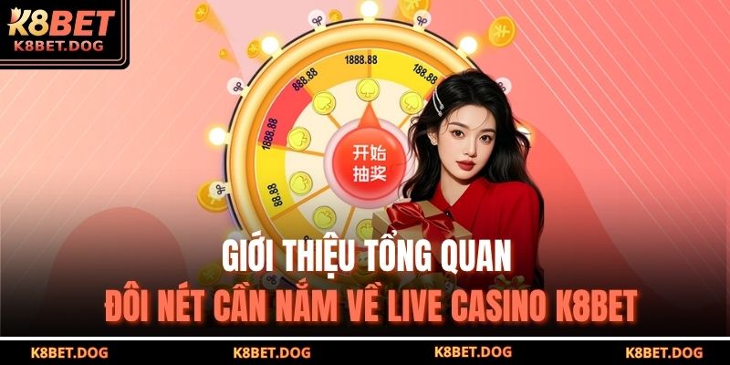 Live Casino K8BET – Trải Nghiệm Cá Cược Chuẩn Quốc Tế 2 Giới thiệu tổng quan đôi nét cần nắm về Live casino K8BET