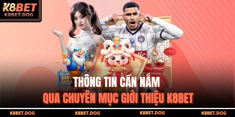 Giới Thiệu K8BET 1 Thông tin cần nắm qua chuyên mục giới thiệu K8BET